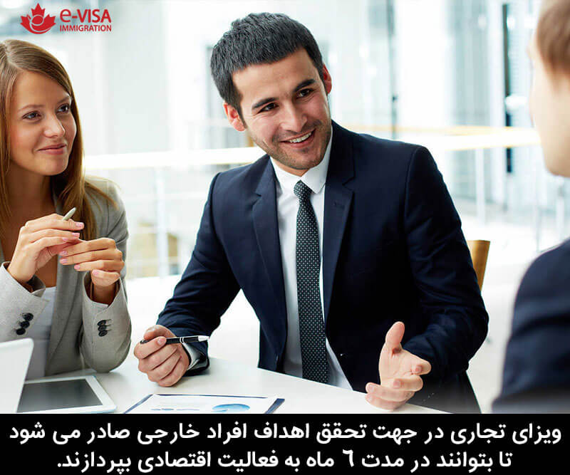 ویزای تجاری کانادا